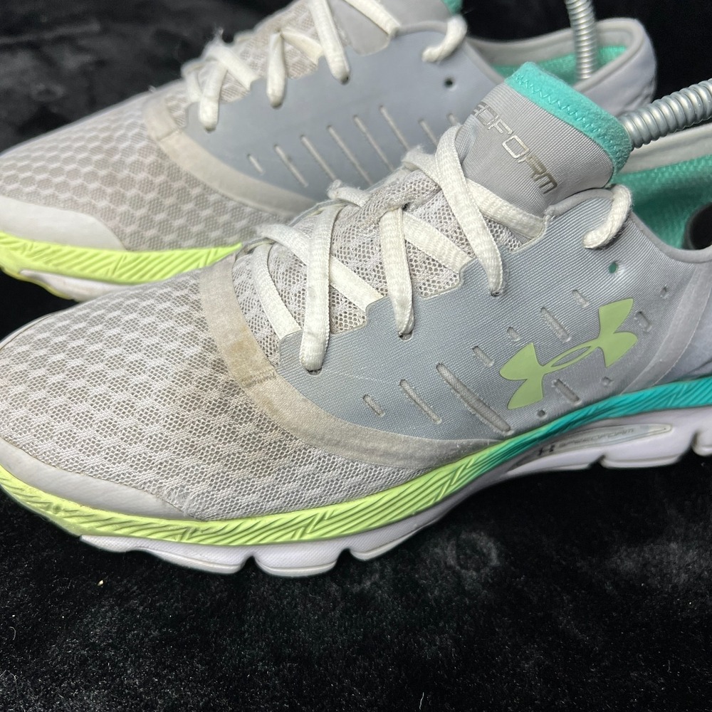 Under Armour SpeedForm Intake 1301797-941‎ Womens 9 Running Shoes Gray Sneaker - Picture 6 of 8
